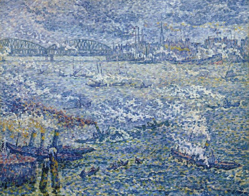 Paul Signac stea mboats china oil painting image